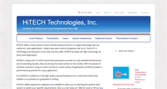 Desktop Screenshot of hitechtech.com