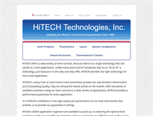 Tablet Screenshot of hitechtech.com